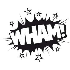 Wham 001 Walstickers