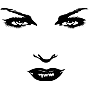 Face 001 Wallsticker