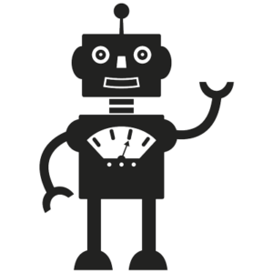 Robot 002 Wallsticker