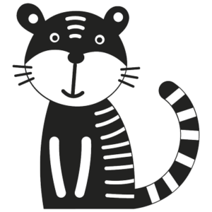 Tiger 001 Wallsticker