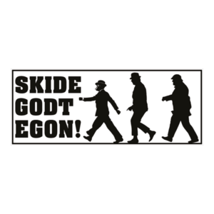 Olesen banden klistermærke. Bumper sticker. Klistermærke med tryk. Printet på vandfast selvklæbende PVC-folie fra stickers.dk