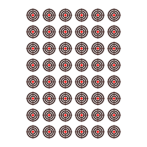 Sigtekorn Ø3 cm på A4 - Stickers