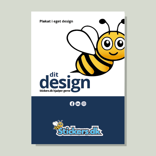 Plakat i eget design
