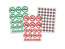 Stickers på A4-ark