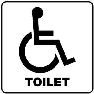 Toiletskilt Handicap 001