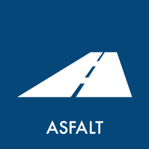 Affaldspiktogram Genbrugsplads Asfalt