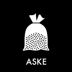 Affaldspiktogram Genbrugsplads Aske