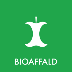 Piktogram til affaldssortering Bioaffald