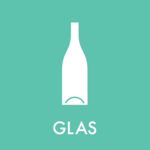 Affaldspiktogram Henteordning Glas