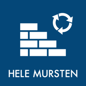 Affaldspiktogram Genbrugsplads Hele mursten
