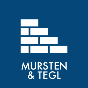 Affaldspiktogram Genbrugsplads Mursten og tegl