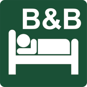 Naturstyrelsens Piktogram Bed and breakfast