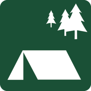 Naturstyrelsens Piktogram Camping