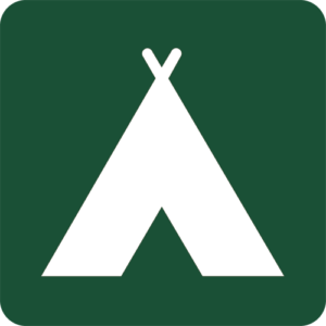 Naturstyrelsens Piktogram Campingplads