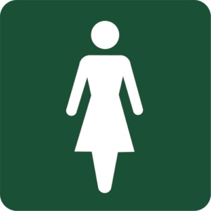 Naturstyrelsens Piktogram Dametoilet