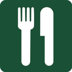 Naturstyrelsens Piktogram Restaurant kro