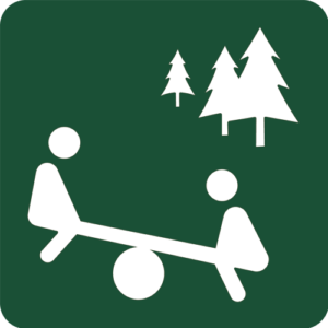 Naturstyrelsens Piktogram Skovlegeplads