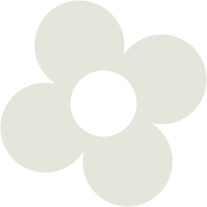 Retro blomst 69 sticker