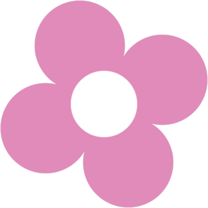 Retro blomst 71 sticker